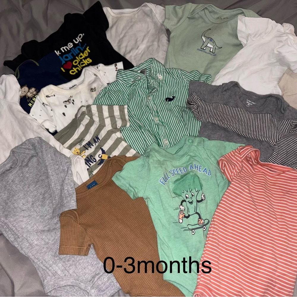 Green Striped Kids Shirt
